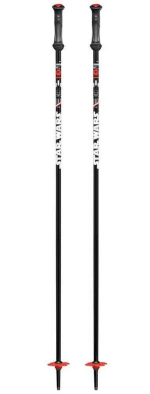 Bete schii Rossignol StarWars 80 cm negru rosu