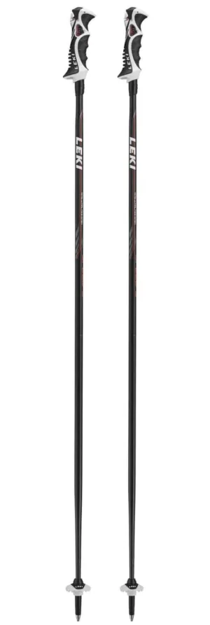 Bete schii Leki Speed S 115 cm ultralite system 7075 negru