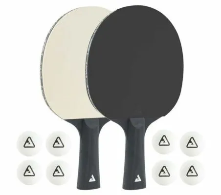 Set palete ping-pong Joola Black+White 2 palete+8 mingi
