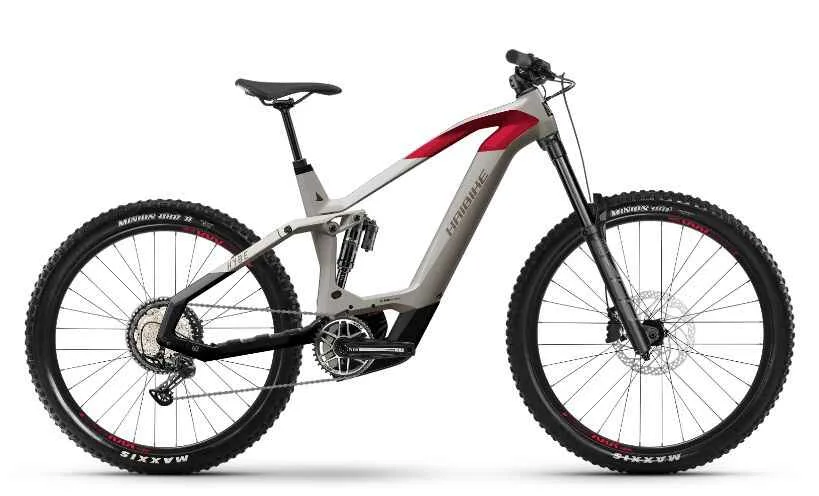 e-bike Haibike HYBE 9 12-G NX Eagle i750Wh 2023 MA+GL Grey/red M