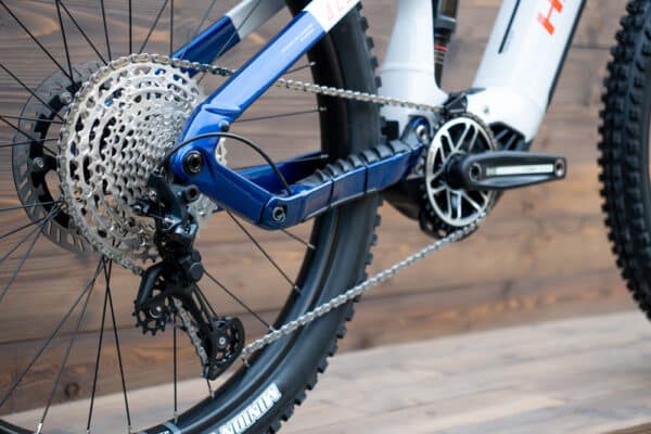 e-bike Haibike ALLMTN 7 29/27.5 720Wh 12-G SLX Eagle 2025 S grey blue red - imagine 9
