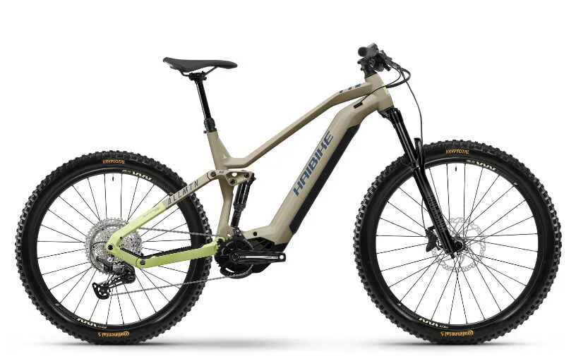 e-bike Haibike ALLMTN 3 29/27.5 12-G Deore i720Wh 2025 S GL coffee green