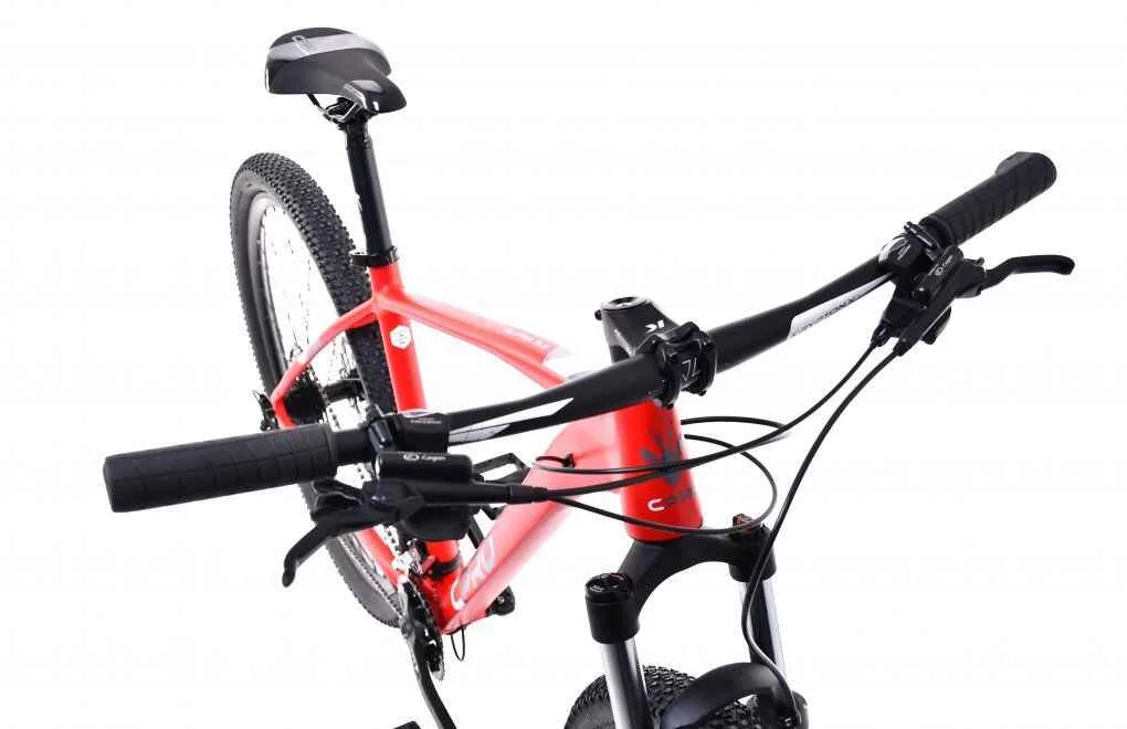 Bicicleta MTB 29 Capriolo AL-PHA 9.5 Disc-brake aluminiu rosu 15.5 S - imagine 3