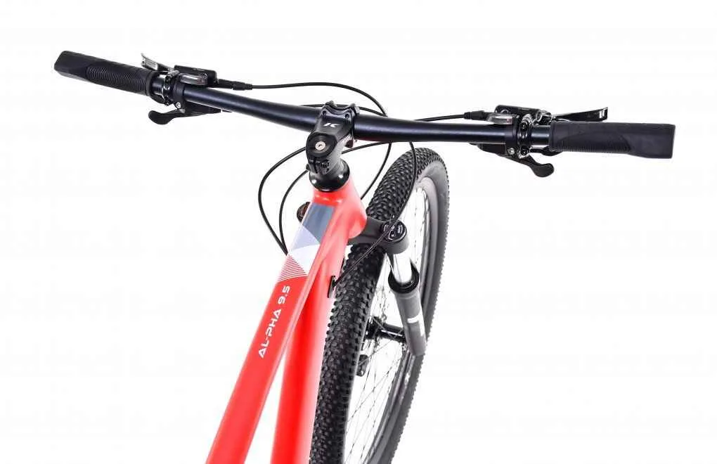 Bicicleta MTB 29 Capriolo AL-PHA 9.5 Disc-brake aluminiu rosu 15.5 S - imagine 4