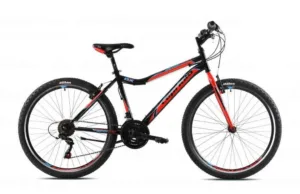 Bicicleta MTB 26 Capriolo Diavolo DX negru rosu 17
