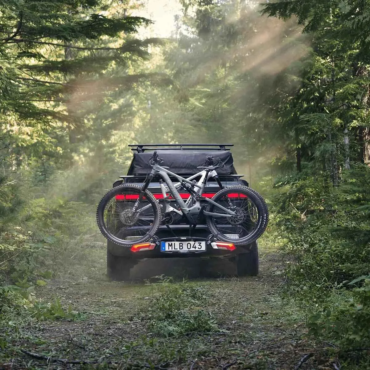 Thule suport bicicleta Epos 3 biciclete 13 pin negru aluminiu - imagine 8