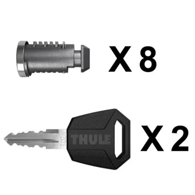 Thule Sistem de inchidere cu o singura cheie 8X