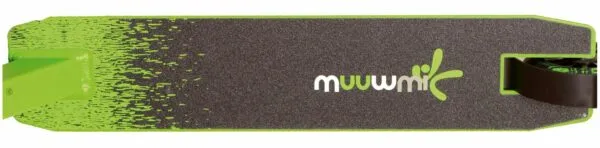 Stunt scooter Muuwmi black/green roti de 100mm - imagine 4