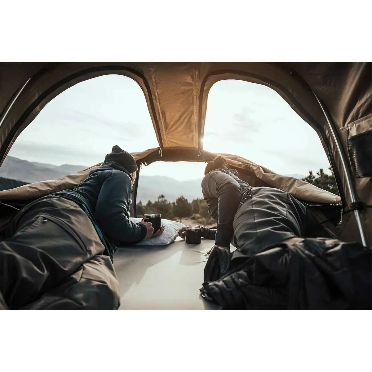 Cort Thule Approach L 4 persoane Fennel Tan - imagine 11