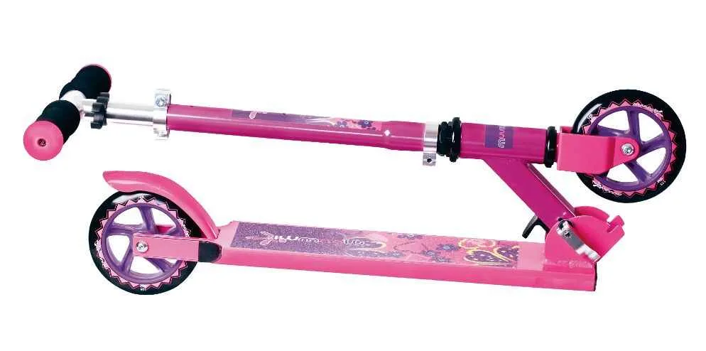 Scooter Muuwmi aluminiu pink 125mm - imagine 3