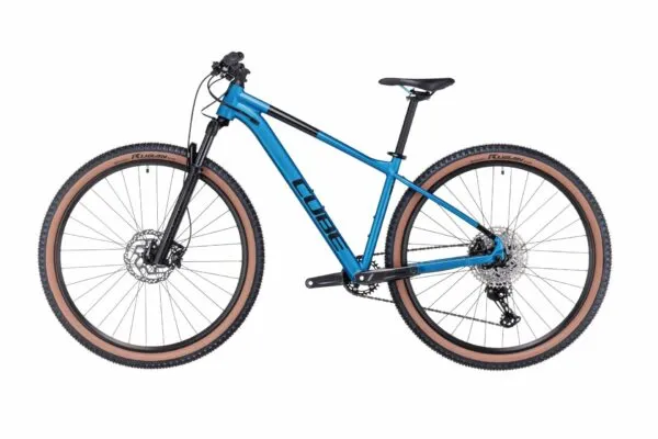 Bicicleta Cube Attention SLX lightblue black 18 29 M - imagine 2
