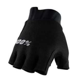 Manusi 100Percent Exceeda Woman gel short finger M solid black