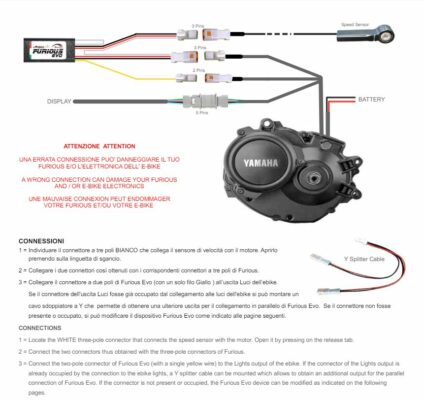 SpeedBox Furious Evo pentru Yamaha PW, PW-X, PW-X2, PW-SE, PW-TE, PW-ST, PW-CE, PW-C2 - imagine 4