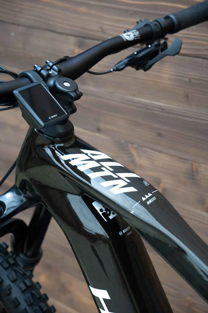 e-bike Haibike AllMtn CF 8 i750Wh 12-G SX Eagle M gloss black white - imagine 4