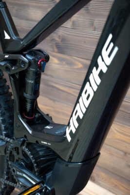e-bike Haibike AllMtn CF 8 i750Wh 12-G SX Eagle M gloss black white - imagine 10