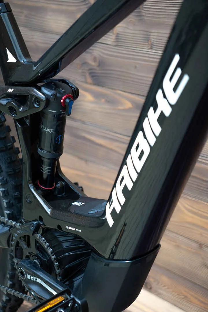 e-bike Haibike AllMtn CF 8 i750Wh 12-G SX Eagle M gloss black white - imagine 10