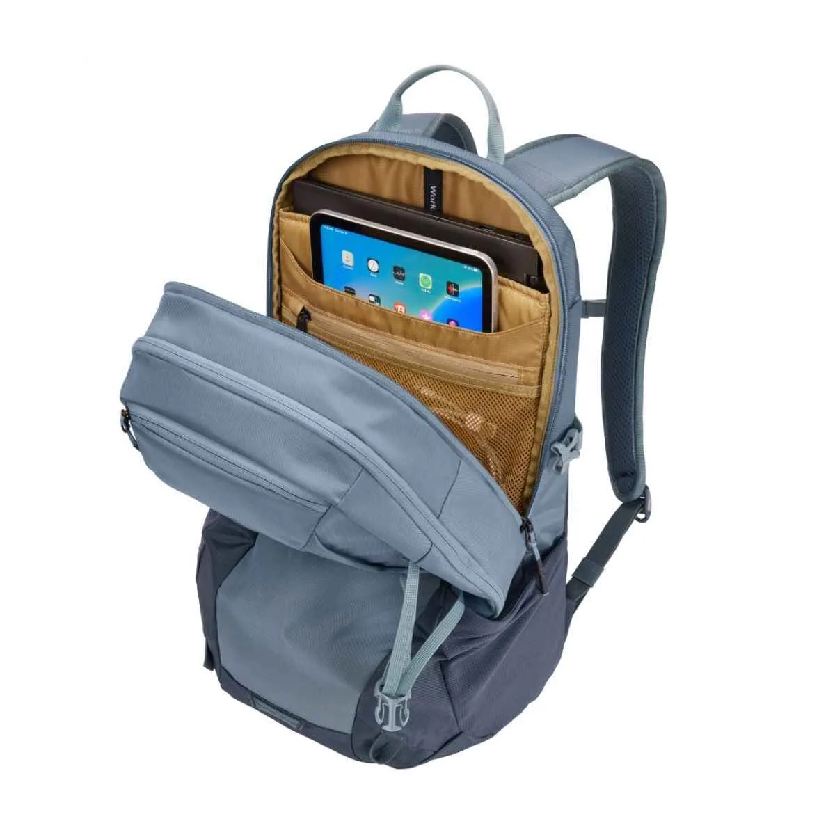 Rucsac Thule Enroute laptop backpack 23L pondgray/dark slate - imagine 5