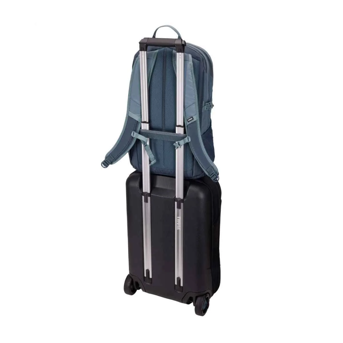 Rucsac Thule Enroute laptop backpack 23L pondgray/dark slate - imagine 8