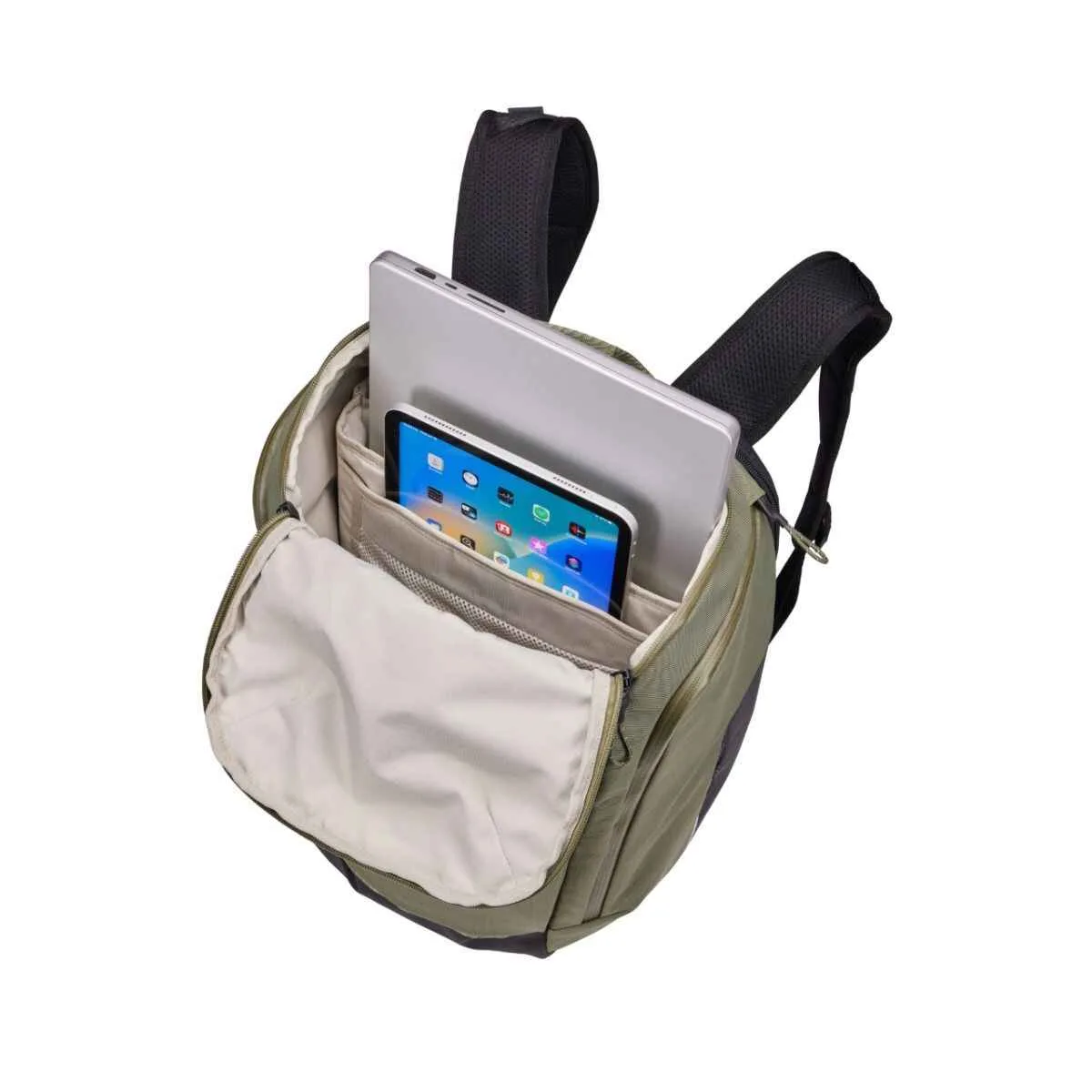 Geanta de bicicleta si rucsac Paramount Hybrid Pannier 26 L soft green - imagine 4