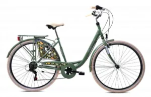 Bicicleta dama 28 Capriolo Diana City olive verde 18