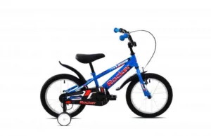 Bicicleta copii 16 Capriolo Rocker negru albastru