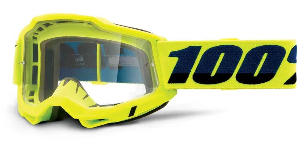 Ochelari 100Percent Accuri OTG Gen2 Google clear lens Fl. yellow