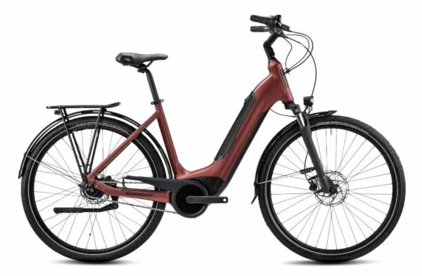 e-bike Winora Tria N8 Eco 400Wh Low velvet red matt 56