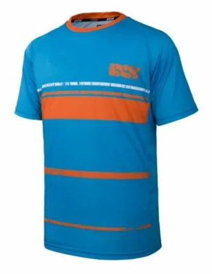 Tricou maneca scurta IXS Scul BC blue L