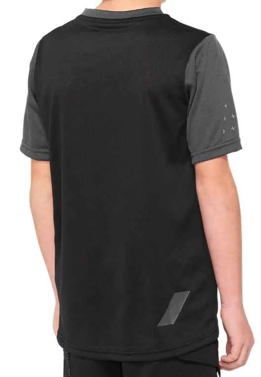 Tricou 100Percent Ridecamp Youth negru/carbune XL - imagine 2