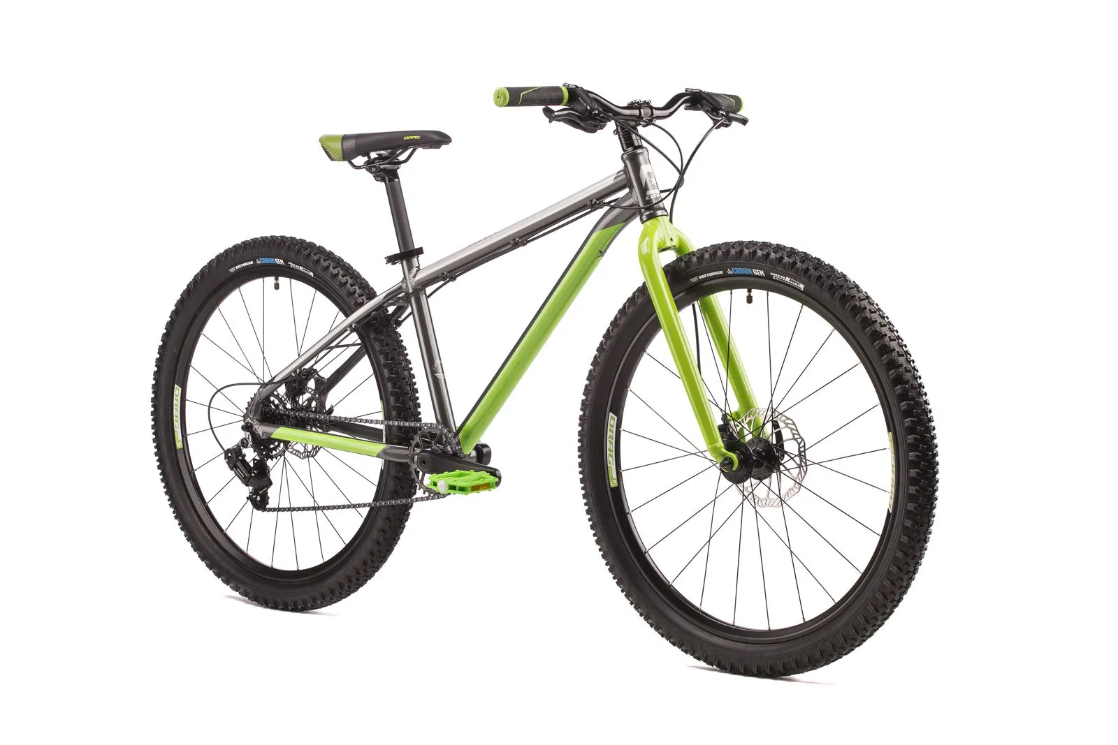 Bicicleta Drag Badger Lite Disc 26 gri verde - imagine 2