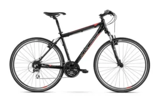 Bicicleta Kross Evado 3.0 28 M black-red-glossy