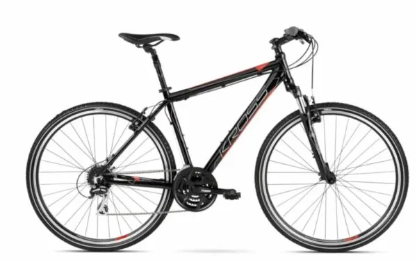 Bicicleta Kross Evado 3.0 28 M black-red-glossy
