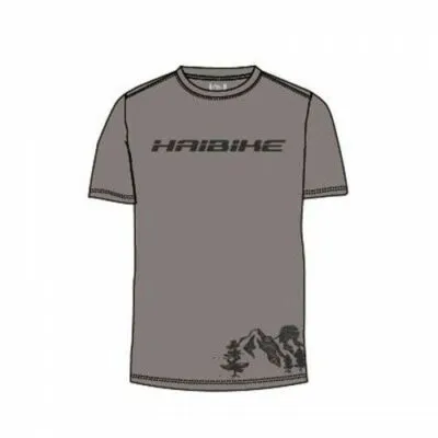 Tricou Haibike - unisex grey size L made by Maloja