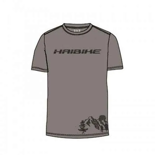 Tricou Haibike - unisex grey size L made by Maloja