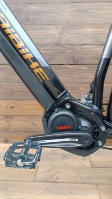 e-bike second hand Haibike Sduro Trekking 6.0 M, L gri - imagine 4