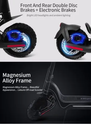 Trotineta electrica DRIVETRON S9plus15 negru electric scooter - imagine 7