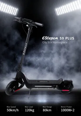 Trotineta electrica DRIVETRON S9plus15 negru electric scooter - imagine 8