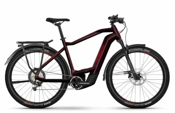 e-bike Haibike Trekking 11 High 12-G GX Eagle i750Wh 2024 M tuscan/neon red gloss glossy