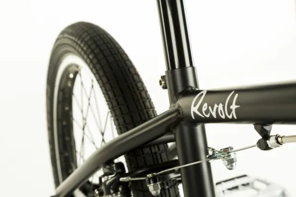 Bicicleta BMX Drag Revolt SS 20 negru alb - imagine 6