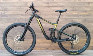 Bicicleta Second Hand Giant Reign Rock verde negru - marime M