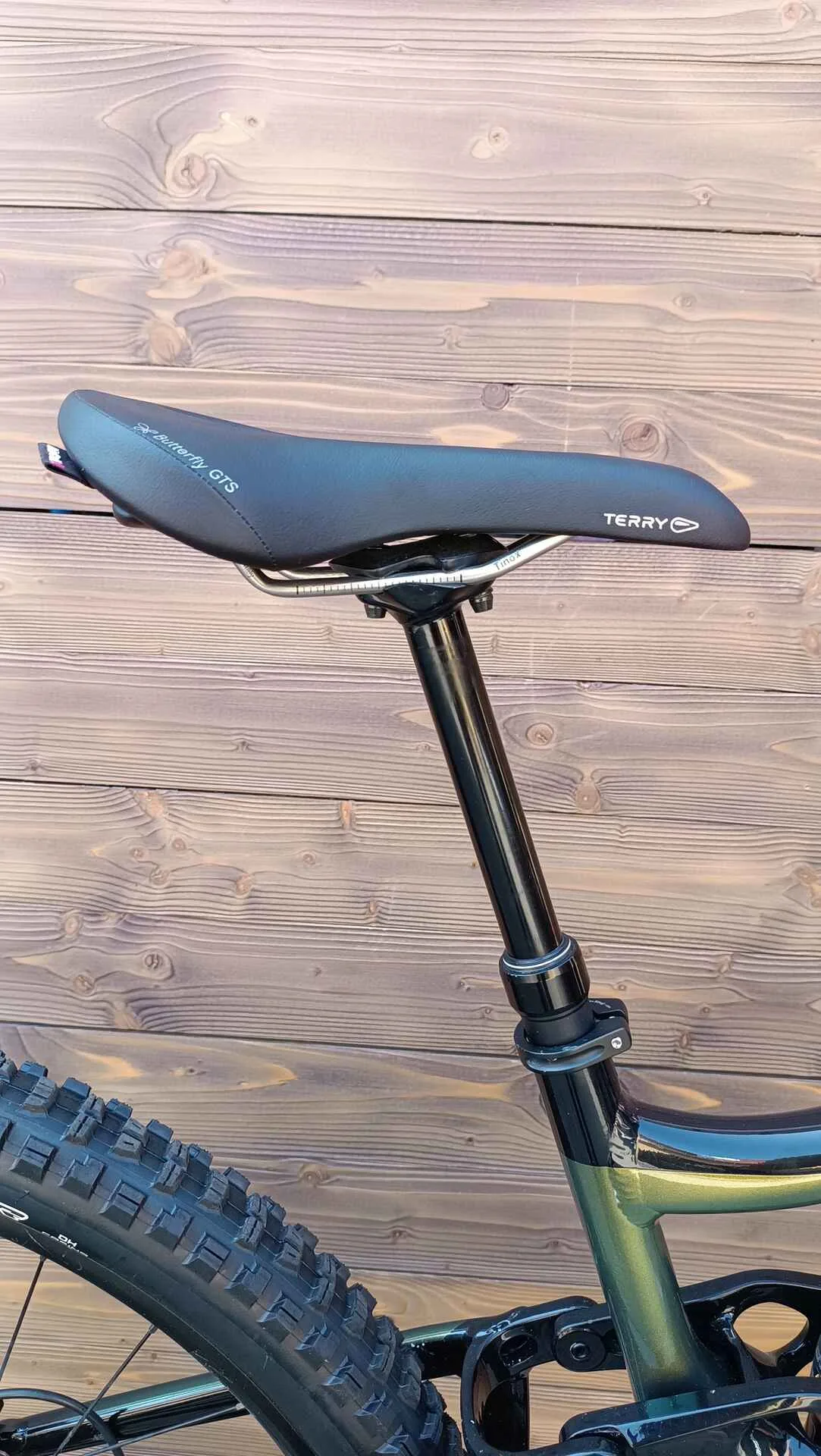 Bicicleta Second Hand Giant Reign Rock verde negru - marime M - imagine 13