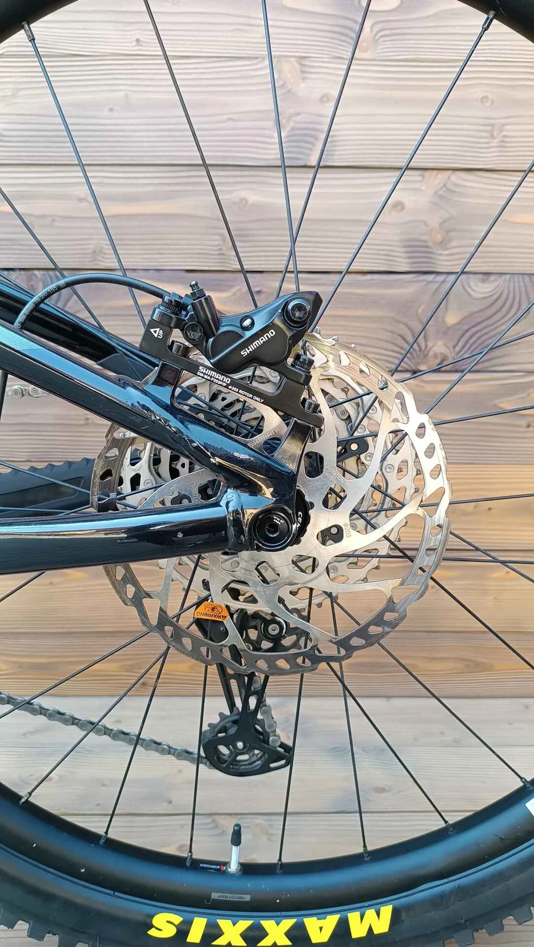 Bicicleta Second Hand Giant Reign Rock verde negru - marime M - imagine 6