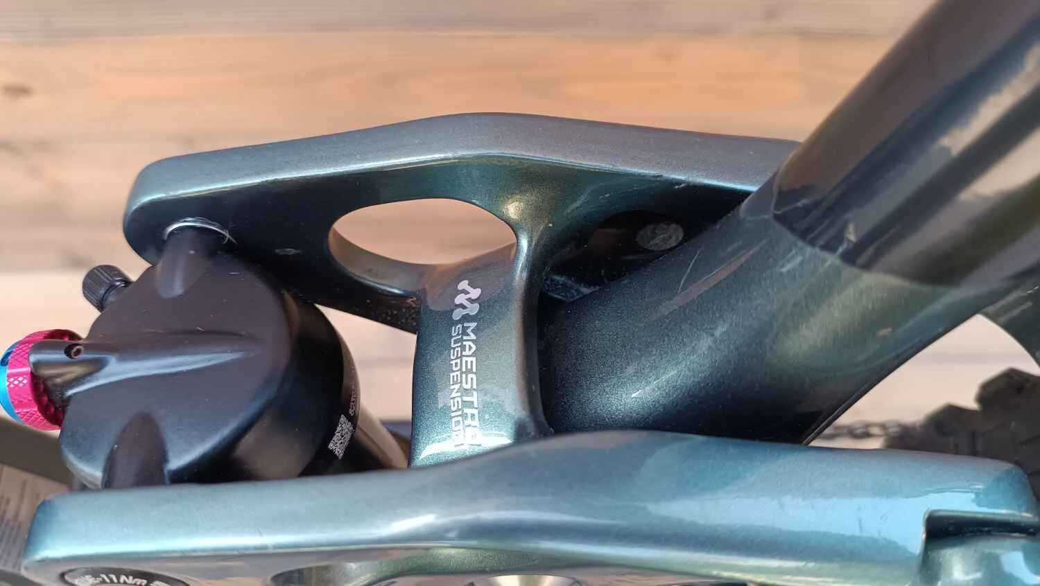 Bicicleta Second Hand Giant Trance X verde negru Fox - marime M - imagine 10