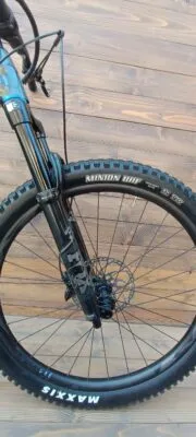 Bicicleta Second Hand Giant Trance X verde negru Fox - marime M - imagine 5
