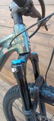 Bicicleta Second Hand Giant Trance X verde negru Fox - marime M - imagine 6