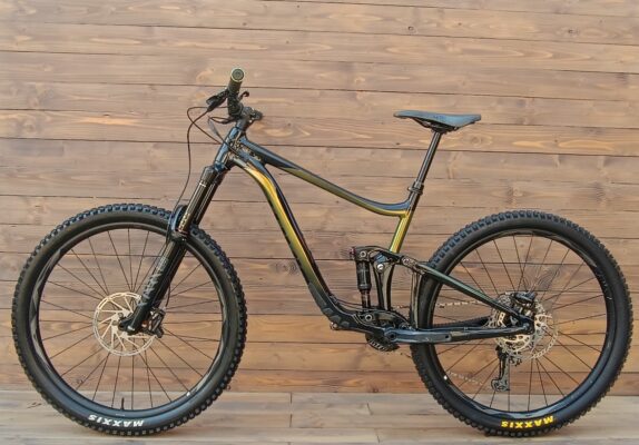 Bicicleta Second Hand Giant Reign verde negru Rock - marime L