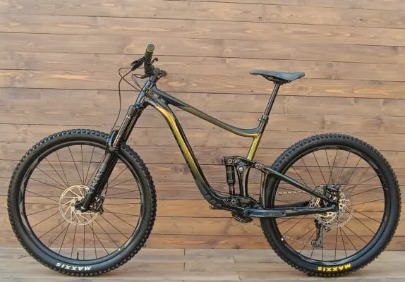 Bicicleta Second Hand Giant Reign verde negru Rock - marime L