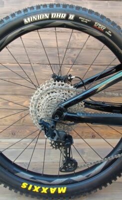 Bicicleta Second Hand Giant Reign verde negru Rock - marime L - imagine 11