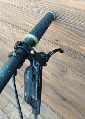 Bicicleta Second Hand Giant Reign verde negru Rock - marime L - imagine 12