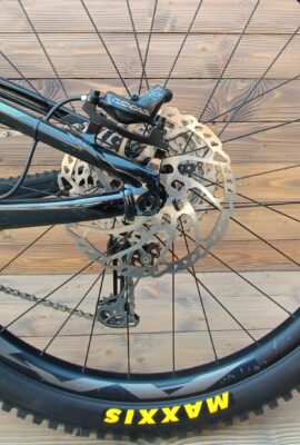 Bicicleta Second Hand Giant Reign verde negru Rock - marime L - imagine 10